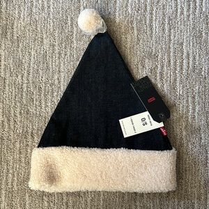 Levi’s Denim Sherpa Santa Hat